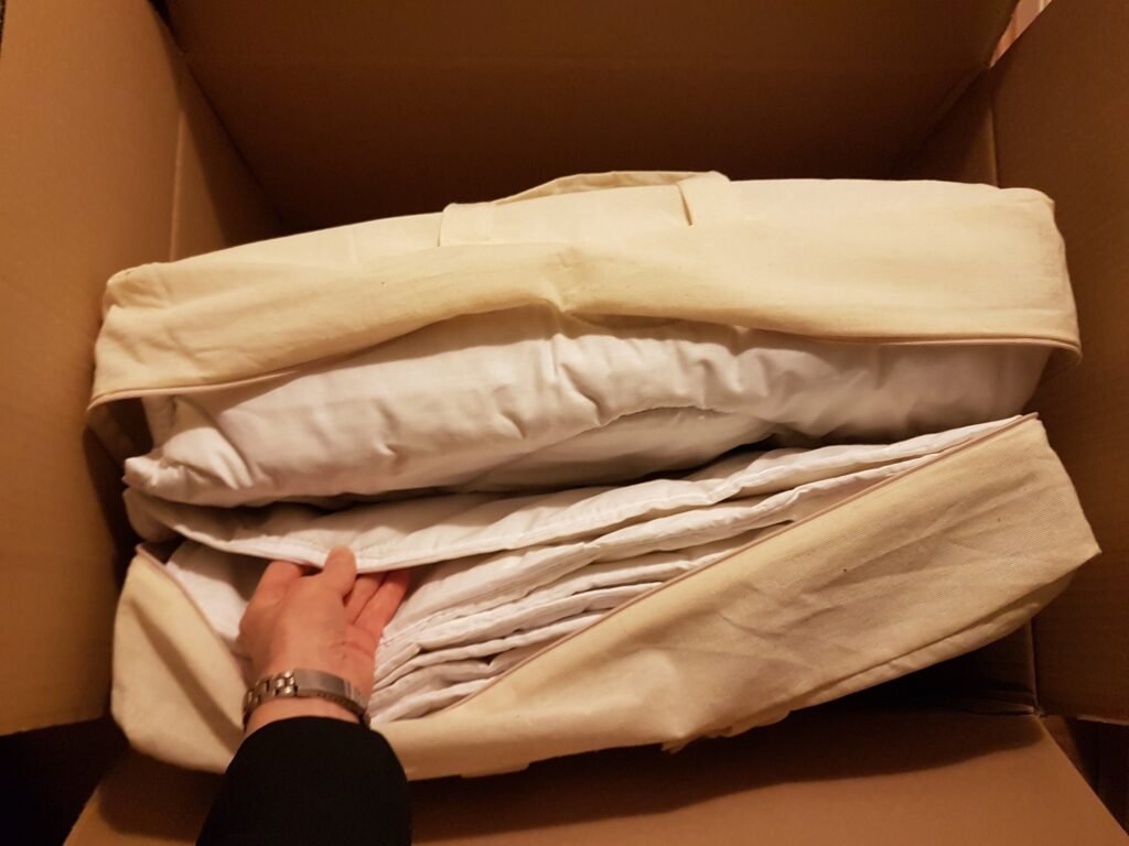 Neatly Folded in a cotton Bag